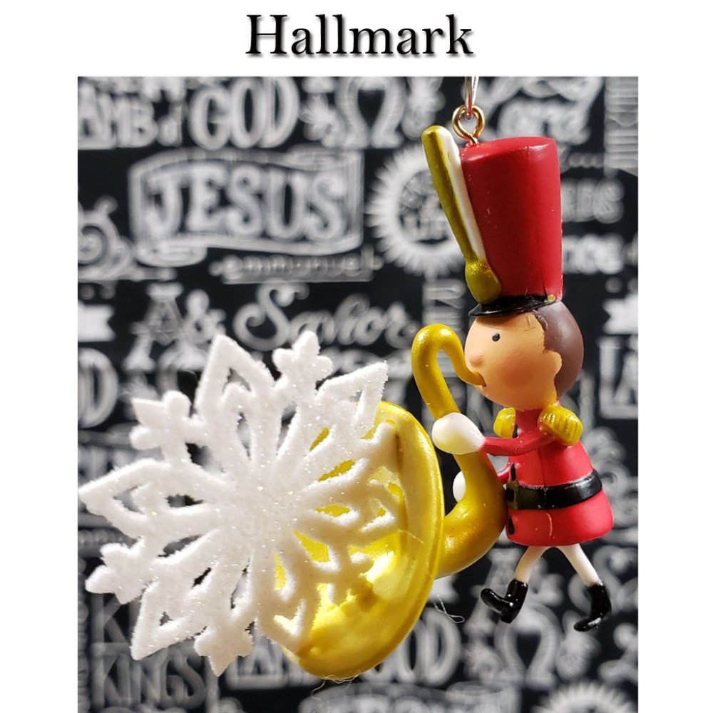 Hallmark Soulful Saxophone christmas Ornament